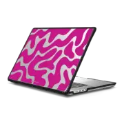 MacBook Pro 16-inch (M1 - M4) Impact Case Pink Abstract Shapes by Corey Paige Designs