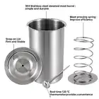 Stainless Steel Ham Maker Heat Resistance Meat Press Cooker with a RuyPY