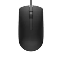 在飛比找Yahoo!奇摩拍賣優惠-DELL 原廠 滑鼠 戴爾 有線 配件 黑 最新款 MS11