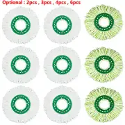 Round Microfiber Mop Cloth Mop Head Accessories for Libman Tornado Spin Mop