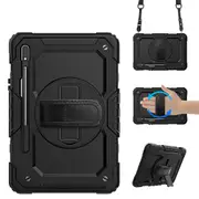MCC Shockproof Samsung Galaxy Tab S8 11" Strap Case Cover X700 X706 Kids [Black]