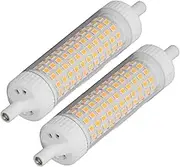 R7S LED Bulb, R7S LED Floodlight High Brightness Dimmable 118mm for Advertising Lighting for Night Lighting (Warm Light 3000K)