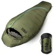 Mummy Sleeping Bag, 26 to 36℉ All Season Camping Sleeping Bag for Adults Cold...