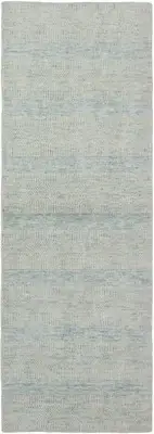 Vintage Hand-knotted Runner Rug 2'7" x 8'2" Traditional Carpet