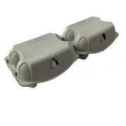 150 X Egg Cartons For 12 Eggs Full Dozen New Carton Twin Six Pack Grey