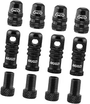 Kdjuope 12 Pieces Bike Tire Valve Presta Valve Valve Stem Caps