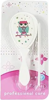 Baby Hair Brush Set for Newborns | Soft Bristle Hair Brush Cradle Cap Grooming Baby Hairbrush,Shower Kids Products Massage Scalp Care for Bath & Toddler