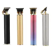 Professional Hair Clippers Men's Hair Clippers Men's Electric Hair Trimmer Men's Hair Trimmer with 4 Distance Combs Limited Distance USB Rechargeable