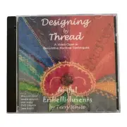 Designing By Thread Artful Embellishments Embroidery CD ROM Terry White