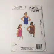 Kwik Sew 2867 Size xs-xl Misses' Tops