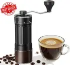 Mini Manual Coffee Grinder 40 Settings Hand Burr Mill for Espresso Travel Camp
