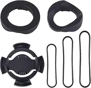 Cycling Computer Mount, Out Front Rubber Computer Mount, Strap Vehicle Accessories Adjustable Cycle Bracket for Road & GPS