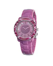Miss Sixty Watch Purple Silicone Band Women Watches