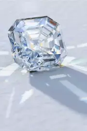 Timeless Elegance Loose Lab Grown Diamond 2Ct Asscher Cut Certified VVS1 D Color