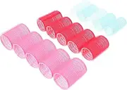 Baluue Hair Curling Rollers for Long Hair 14pcs Self Holding Rollers Curlers for Waves Random Color