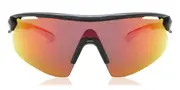 Salice 012 RW NERO/RW ROSSO Men's Sunglasses Black Size Standard