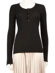 Black Long Sleeved Top