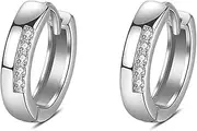 Ear Studs Ladies Earrings Crystal Circle Earring for Women Making Jewelry Gift Wedding Party Engagement Fashion Earrings
