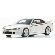 Ksr43125W 1/43 Nissan Silvia S15 Spec R Nismo Aero White Resin Cast Minicar