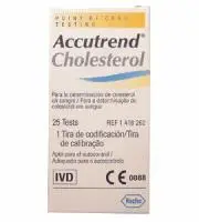 Accutrend Cholesterol Test Strips X 25