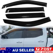 For Nissan Navara NP300 D23 2021-2022 Weathershield Window Visor Weather Shield^