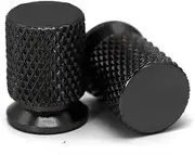 ruixingdianzishangwu Motorcycle CNC Aluminium Tire Valve Caps Compatible with R1200GS R1250GS Adventure LC ADV 2 Pcs(R1250GSADV Black)