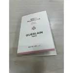 全新GUERLAIN 嬌蘭 花草水語晨霧玫瑰淡香水 針管香水 1ML 試管香水/針管香水