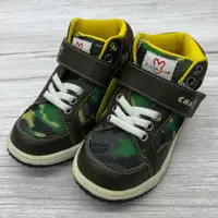 在飛比找蝦皮商城優惠-［出清品］《布布童鞋》台灣製迷彩綠色中筒透氣兒童機能休閒鞋(