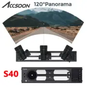 ACCSOON TOPRIG S40 Motorized Camera Video Slider Rail 120° Panorama APP Control