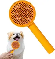 Pet Shedding Slicker Brush - Pet Shedding Comb Slicker Brush for Loose Hair | Long Short Haired Cat Coat Massager Skin Friendly Dog Grooming Tool for Home, Shelter