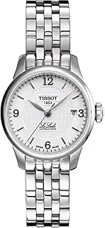 [Tissot] Women's 'Le Locle' Swiss Automatic Stainless Steel Casual Watch Color Silver-Toned (Model: T41118334)