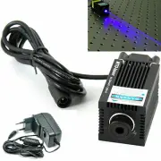 Engraving 450nm 2500mW 2.5W Blue Dot Focusable Laser Diode Module 12V Adapter