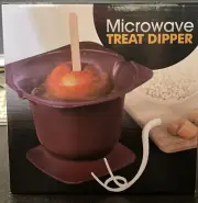 Microwave Treat Dipper - caramel apples, chocolate strawberrys NEW In Box
