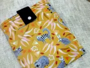 Book Sleeve 3 Sizes CUTE BABY ANIMALS Cover Kindle Cover Book Bag Pouch