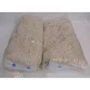 Cotton Mop Head 2 Cut End Wet No. 16 Oz Size White Sealed New Floors Heavy Duty