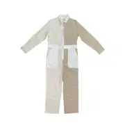Brixton Women Doug's Hood River Mersey Coverall Dove Vanilla