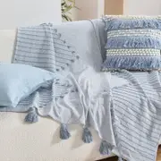 Akela Tufted Cotton Blend Throw [HABLAKELT23]