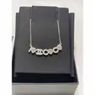 CHANEL Necklace Coco Mark Heart Gold Pink New