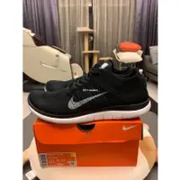 在飛比找蝦皮購物優惠-Nike FREE 3.0 黑色編織超輕網面透氣慢跑鞋 63