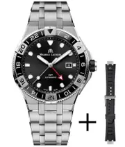 Maurice Lacroix Swiss-Made Aikon Automatic Venturer GMT 43mm Authentic Watch