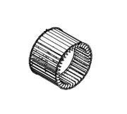 Coleman Mach 14721161 Wheel Blower Plastic