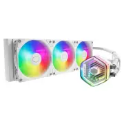 Cooler Master MasterLiquid 360 Atmos ARGB White AIO Liquid CPU Cooler (MLX-D36M-
