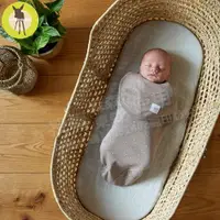 在飛比找ETMall東森購物網優惠-德國Lassig-寶寶有機棉好眠懶人包巾-多色選