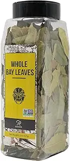Soeos Bay Leaves 2oz (57g), Non-GMO Verified, Natural Dried Bay Leaf, Freshly Packed to Keep Fresh, Bay Laurel Herbs for Cooking, Bay Laurel Leaf, Dried Bay Leaves, Whole Bay Leaves, Fresh Bay Leaves.