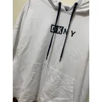 在飛比找蝦皮購物優惠-DKNY帽T DKNY白長袖 DKNY長袖 DKNY 衣服 