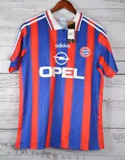 Vintage Adidas FC Bayern München Opel Medium Fussball Jersey Football RARE NOS