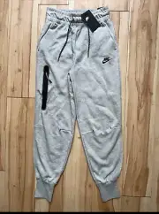 Nike Tech Fleece Women's Joggers Pants Black Heather Grey DA2043-063 Size 1x