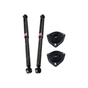 Pair Front KYB Shock Absorbers + Strut Mount Kit for Hyundai Veloster FS 12-on