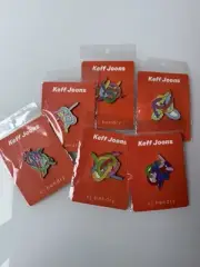 CJ Hendry Keff Joons “Balloon Pins” Set of 6! EXHIBIT ONLY!