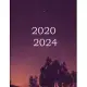 2020 2024: 5 year monthly planner 8.5 x 11in .